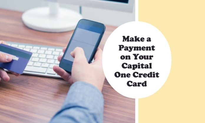 capital one credit card make payment