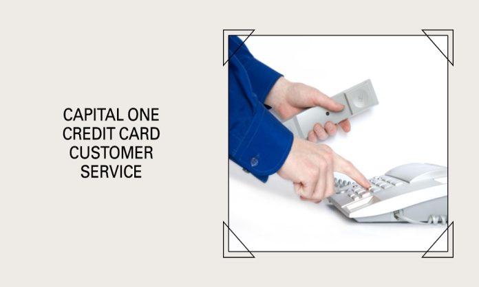 capital one credit card customer service number